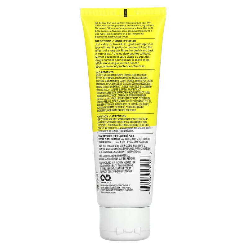 Acure Brightening Cleansing Gel