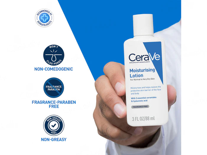 CeraVe Moisturising Lotion For Normal To Very Dry Skin 88ml