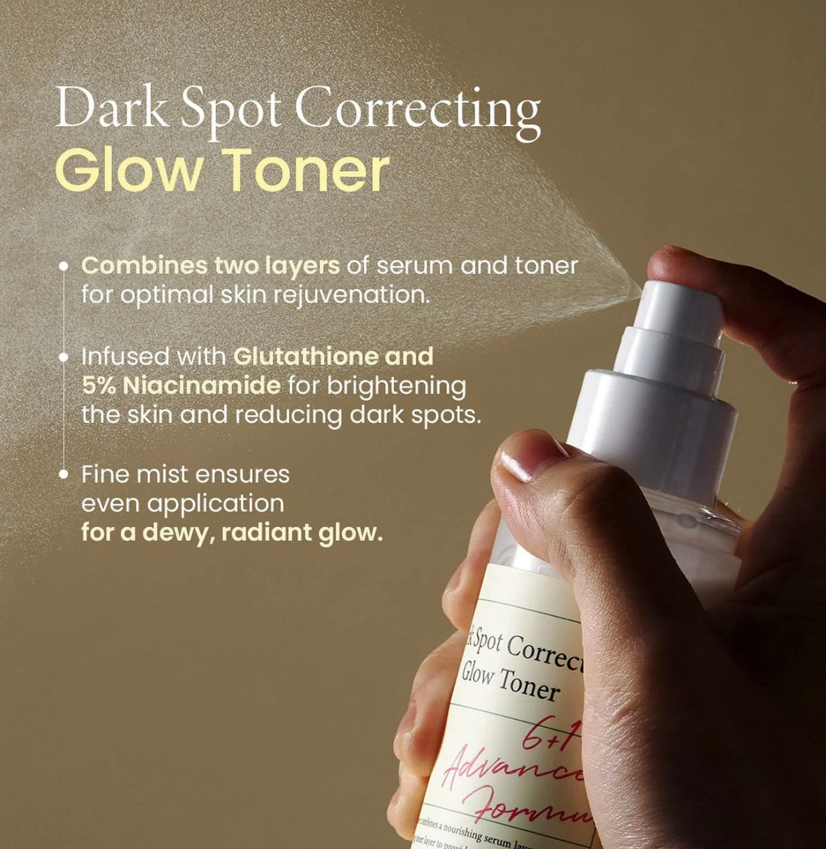 AXIS-Y Dark Spot Correcting Glow Toner , Brightening & Soothing Toner 125ml