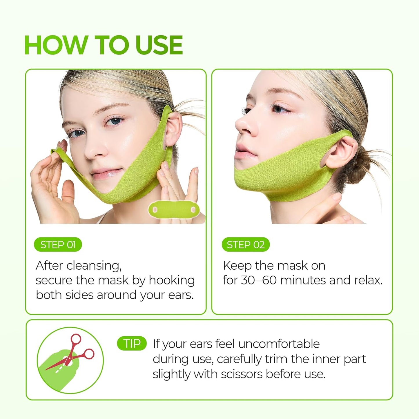 Dr . Melaxin Cactox Cooling V-UP Mask 4ea Full Box
