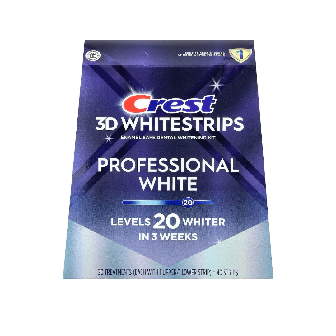 Crest 3D Whitestrips Enamel
Safe Dental Whitening Kit 40
Strips