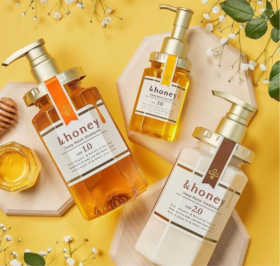 مجموعة ترطيب عميق من &هوني، الحجم الكامل × 3