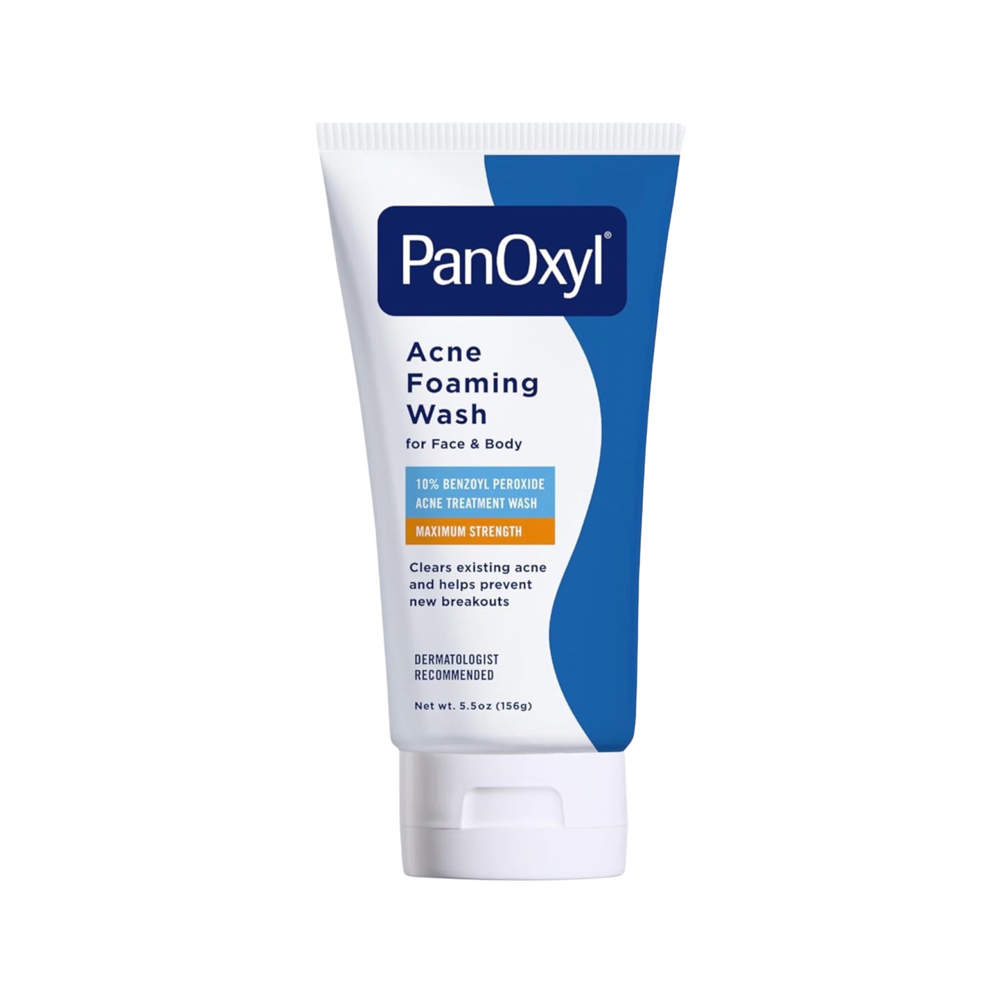 PanOxyl , Acne Foaming Wash, Benzoyl Peroxide 10% Maximum Strength , (156 g)
