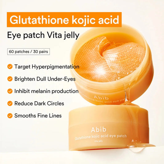 Abib PDRN Retinal & Glutathione Kojic Acid Eye Patch Duo 60 pcs