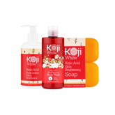 Koji White Kojic Acid Skin Brightning full body routine