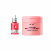 Anua Duo for brightening full sized serum and toner pads