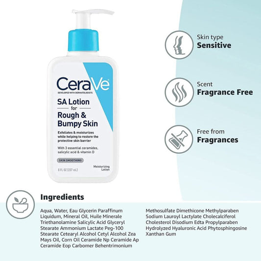 CeraVe SA Lotion for Rough & Bumpy Skin 237ml