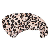 Quick Drying Microfiber Hair Towel - Leopard