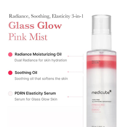 Medicube PDRN Pink Glutathione Serum Mist 100ml