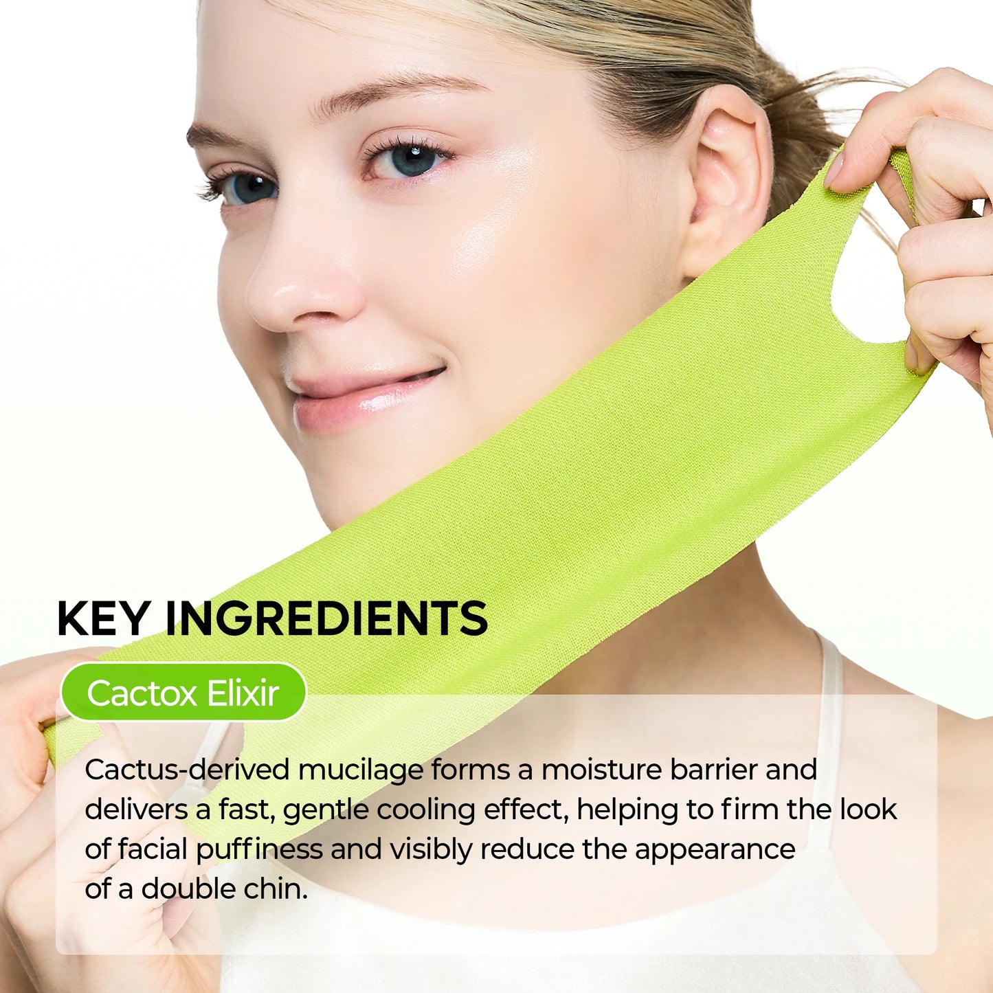 Dr . Melaxin Cactox Cooling V-UP Mask 4ea Full Box