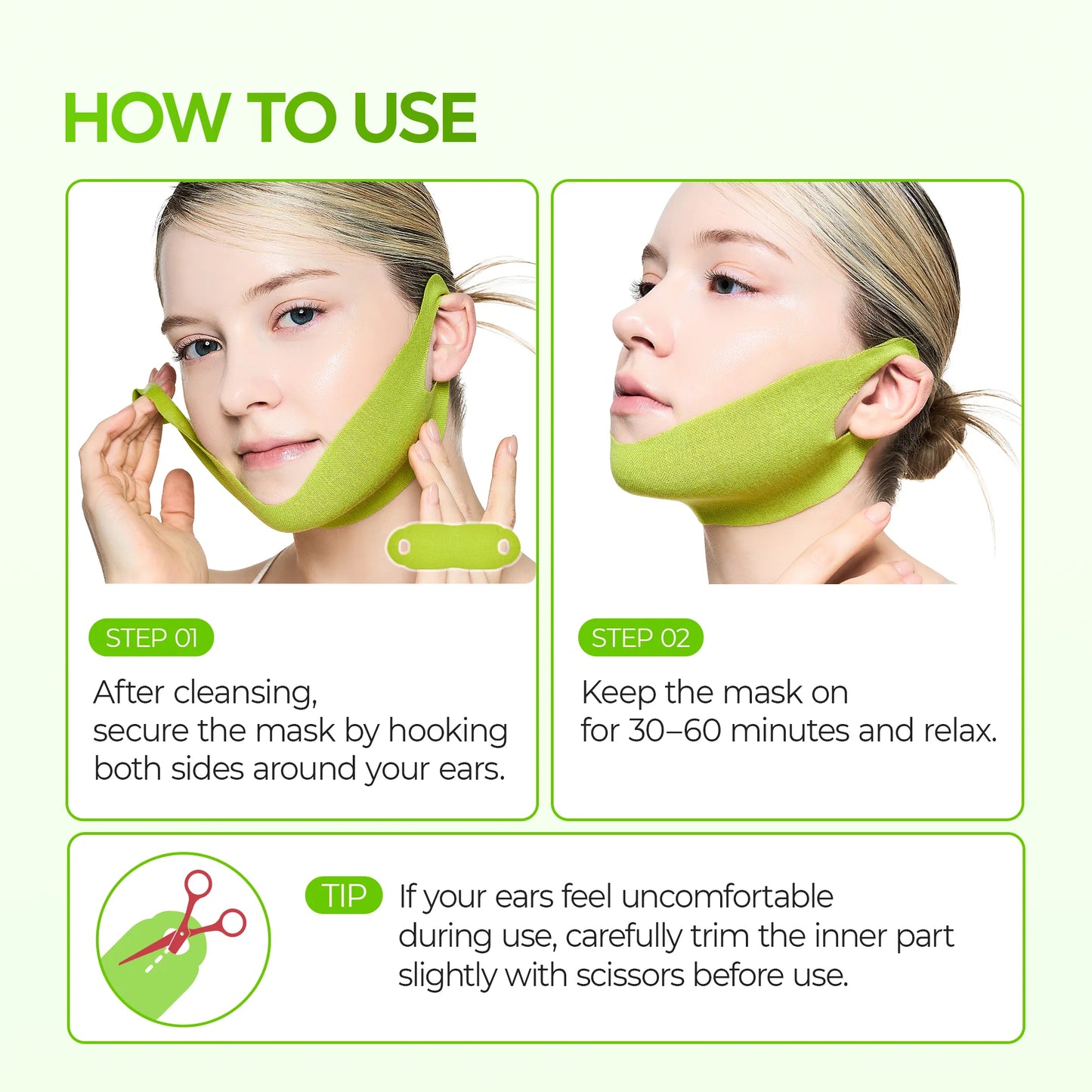 Dr . Melaxin Cactox Cooling V-UP Mask 4ea Full Box