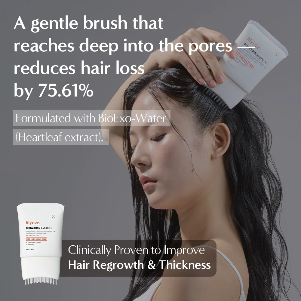lilyeve Grow:Turn Exosome Brush Ampoule Full Course x 3 treatments