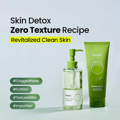 BePlain Skin Detox Cleansing Duo (Cleansing Oil & Cleansing Foam)