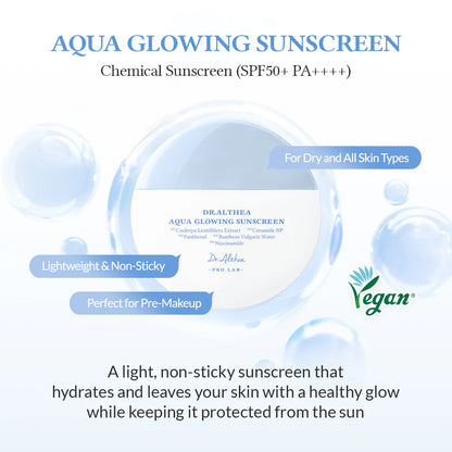 Dr.althea , Aqua Marine Hydration Watery Care Set , full size ( 6 pcs )