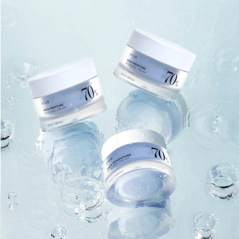 كريم ANUA Birch 70 المعزز للترطيب 70% 50 مل