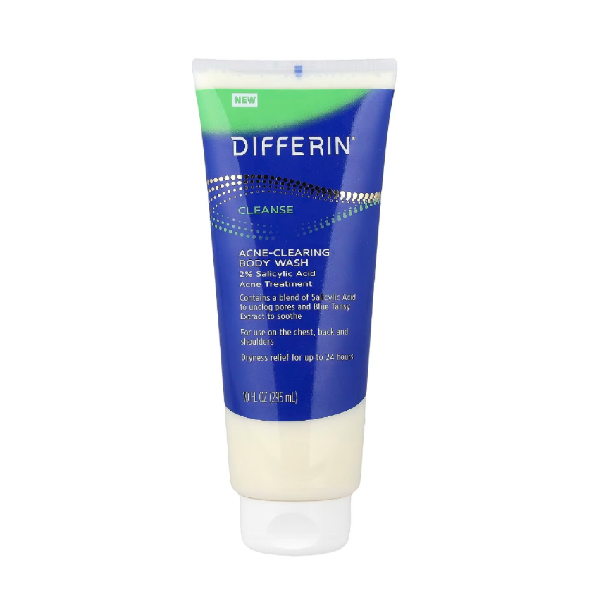 Differin Acne Clearing Body Wash 2% Salicylic Acid 295 ml