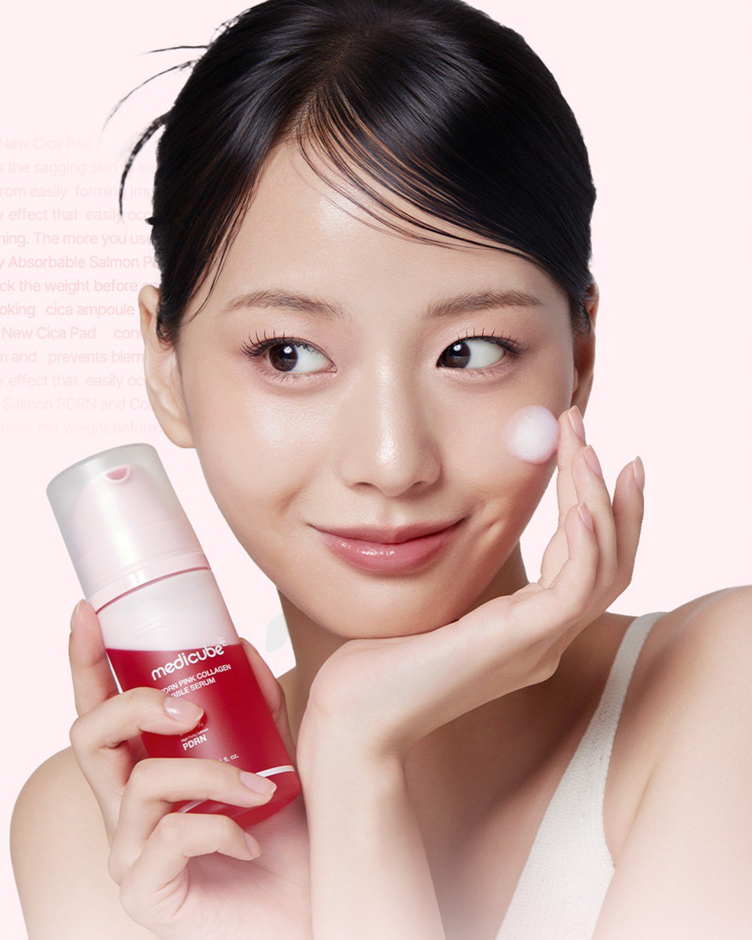 Medicube PDRN Pink Collagen Bubble Serum 95ml