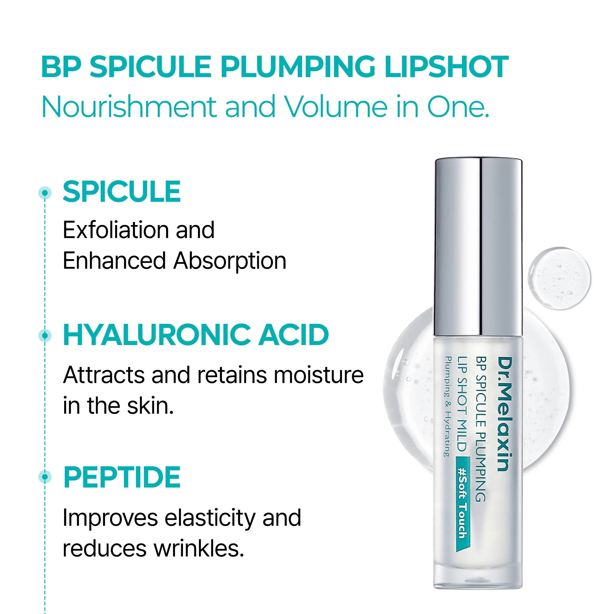 Dr.Melaxin BP Spicule Plumping Lip Shot Maxi 4ml