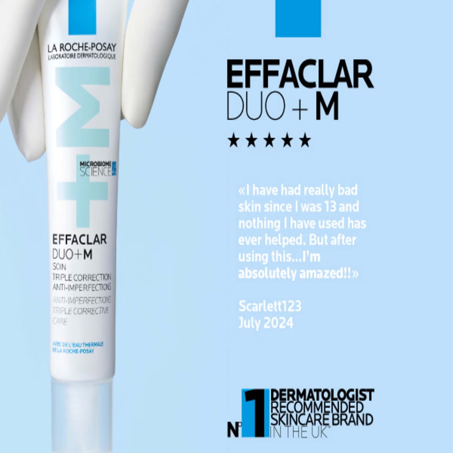 La Roche-Posay Effaclar DUO+M Gel Moisturiser 40ml