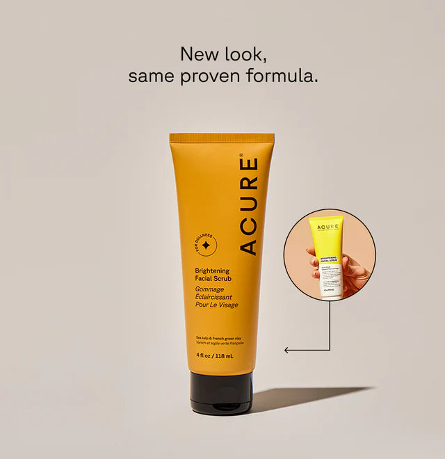 Acure Brightening Facial Scrub 118 ml