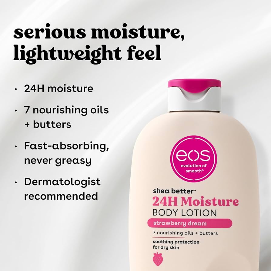 EOS Shea Better™ 24H Moisture Body Lotion Strawberry Dream 473 ml