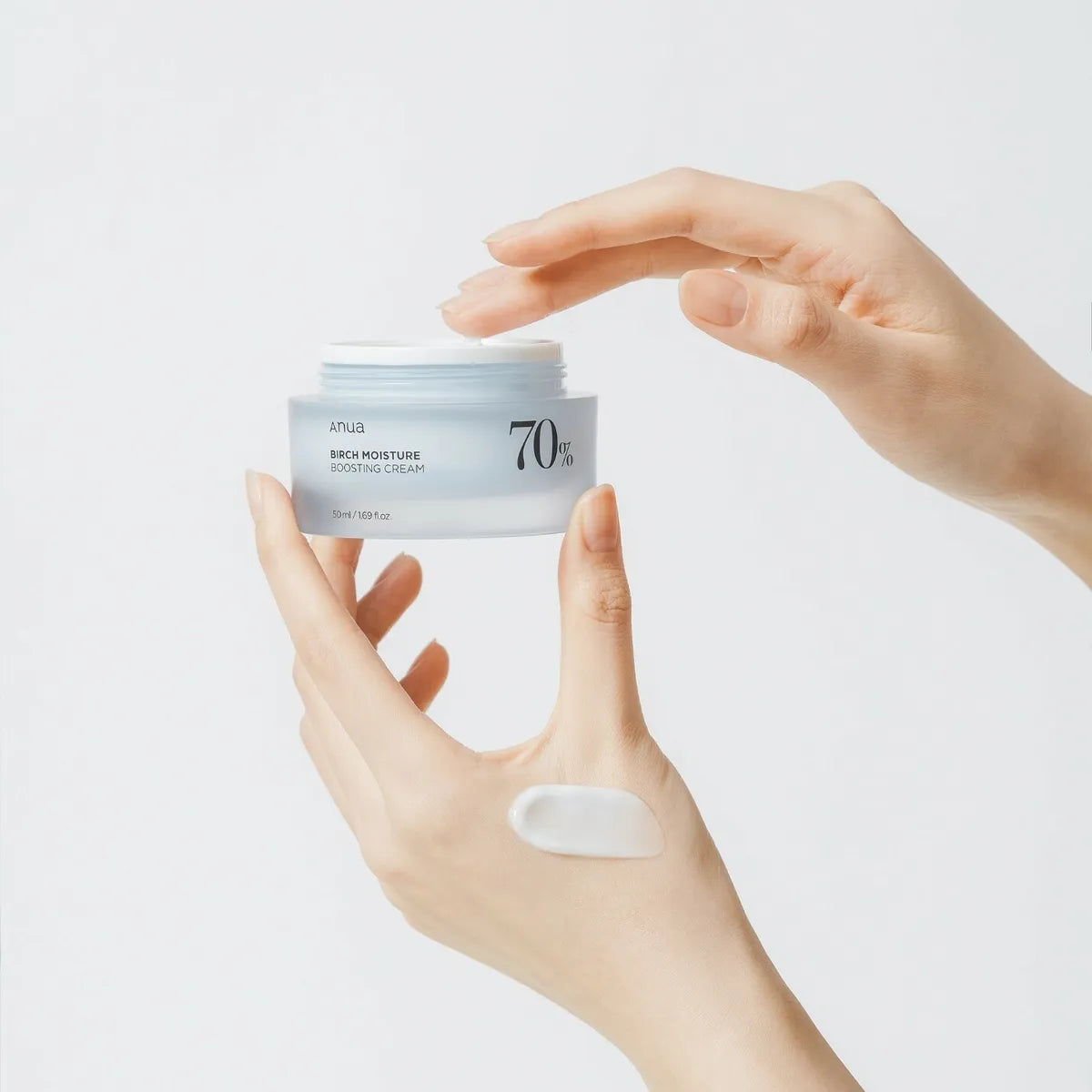 كريم ANUA Birch 70 المعزز للترطيب 70% 50 مل