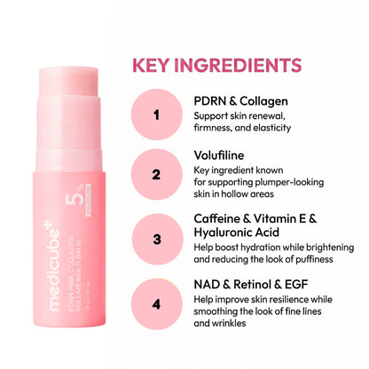 Medicube PDRN Pink Collagen Volume Multi Balm 10g