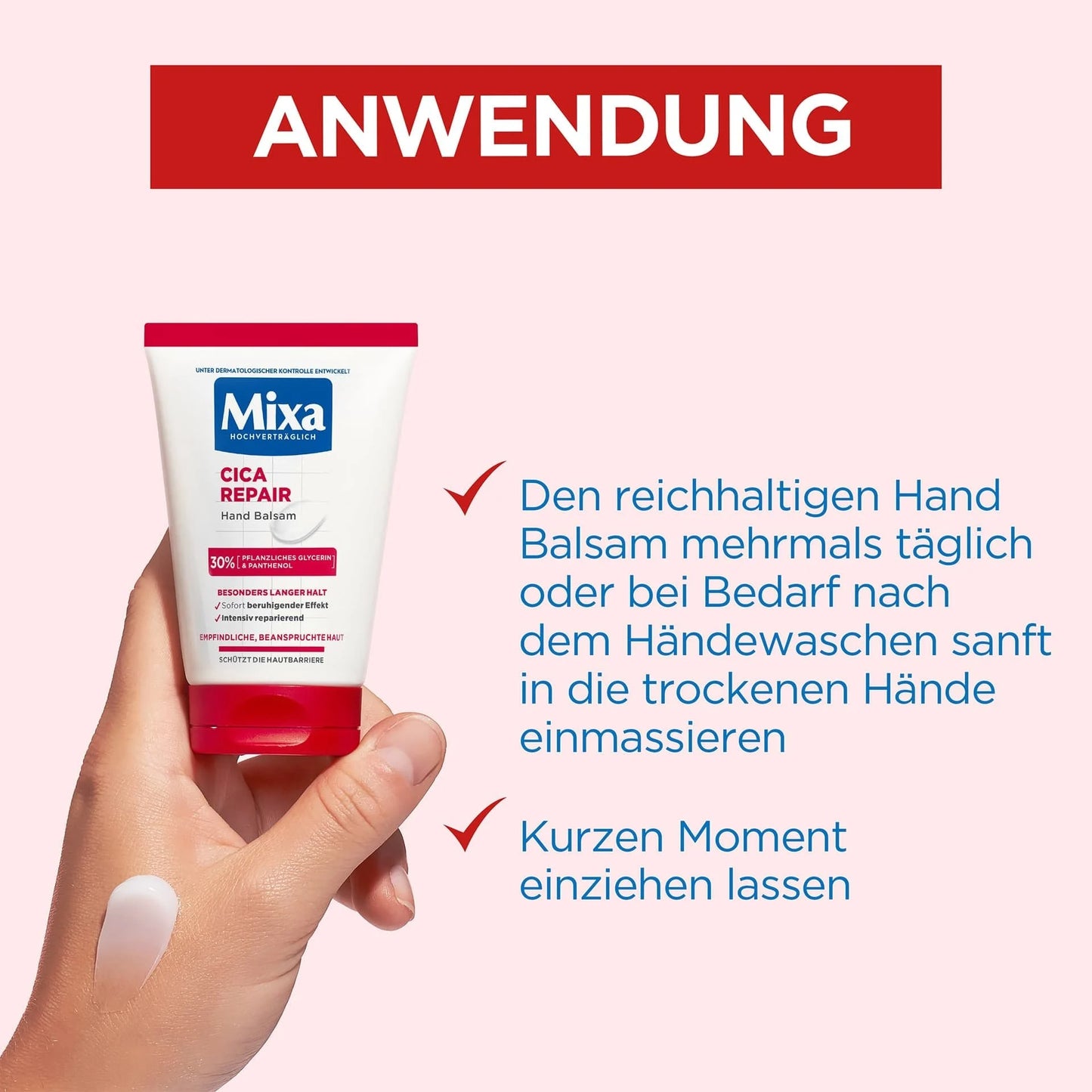 Mixa Handcreme CICA REPAIR Hand Balsam 50ml