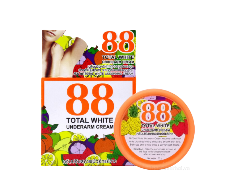 88 TOTAL WHITE UNDERARM CREAM