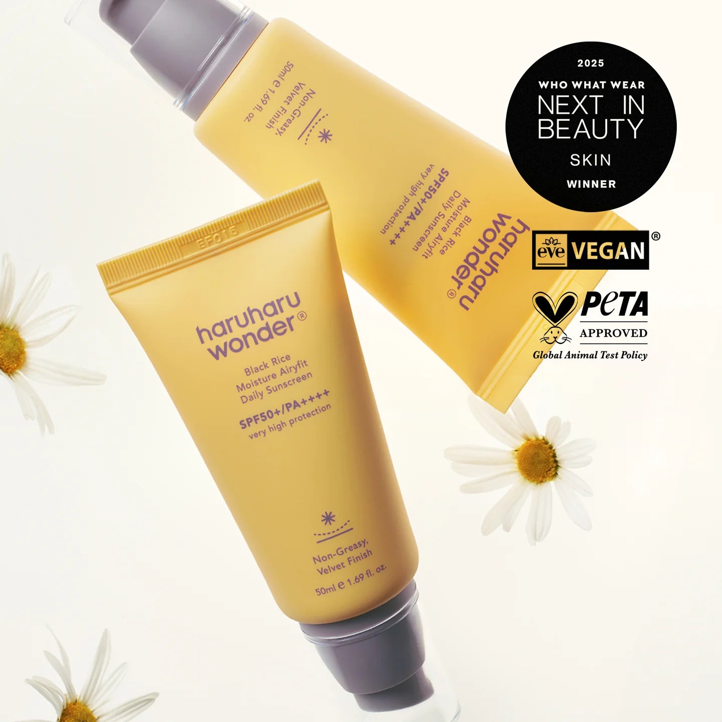 Haruharu Wonder Black Rice Moisture Airyfit Daily Sunscreen 50ml