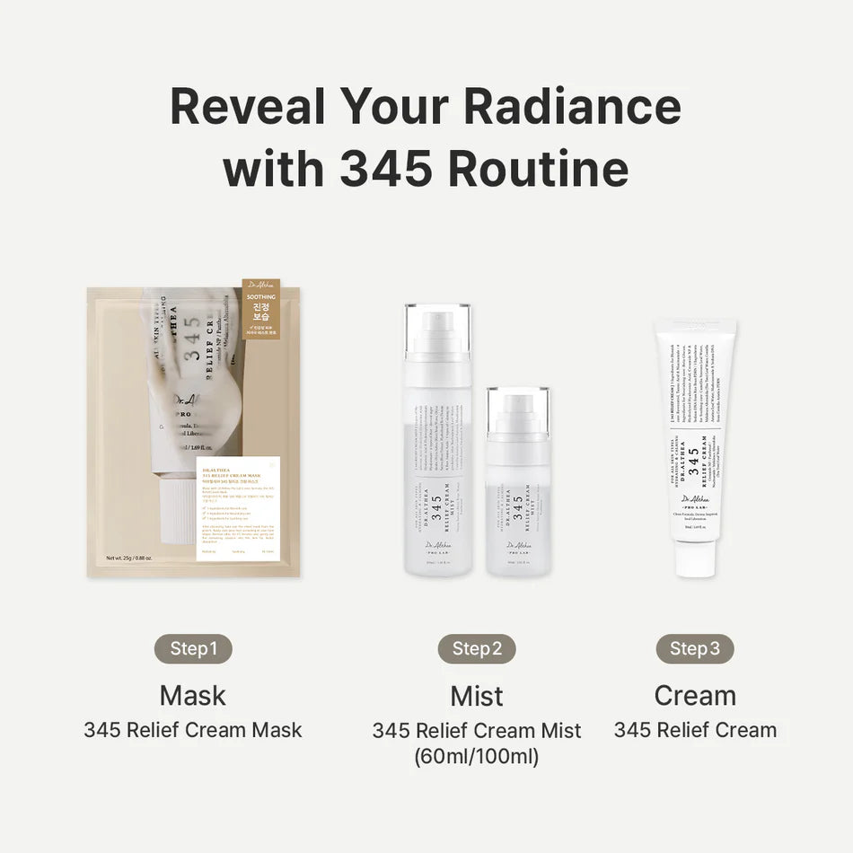 Dr. Althea Full 345 Line For Soothing, Glow & Barrier Repair ( 4 products )