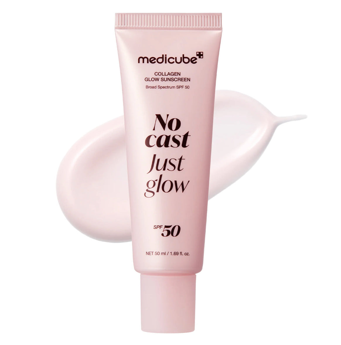 Medicube No Cast Just Glow SPF50+ PA++++ Collagen Glow Sunscreen 50ml