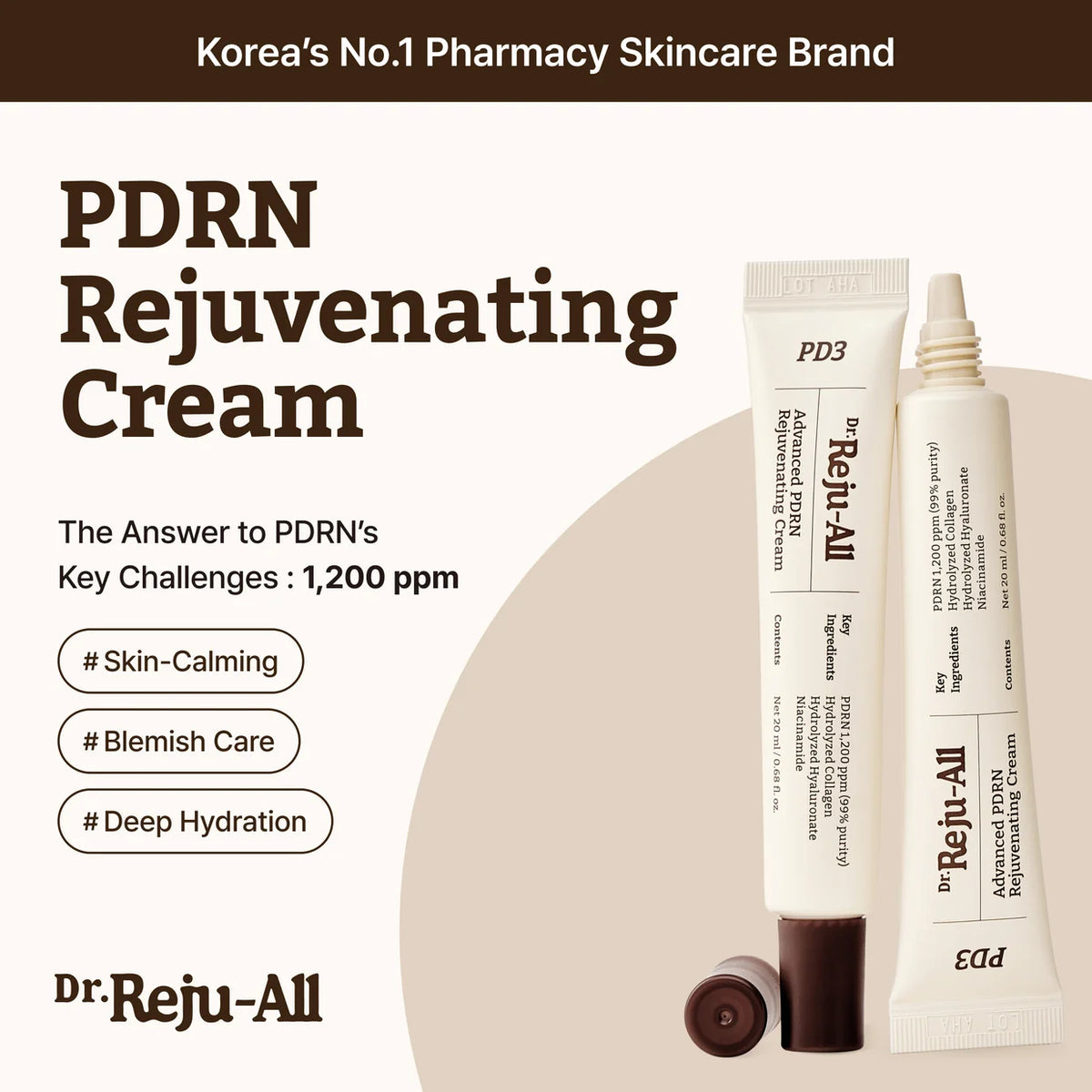 Dr. Reju All-Advanced PDRN Rejuvenating Cream 20ml