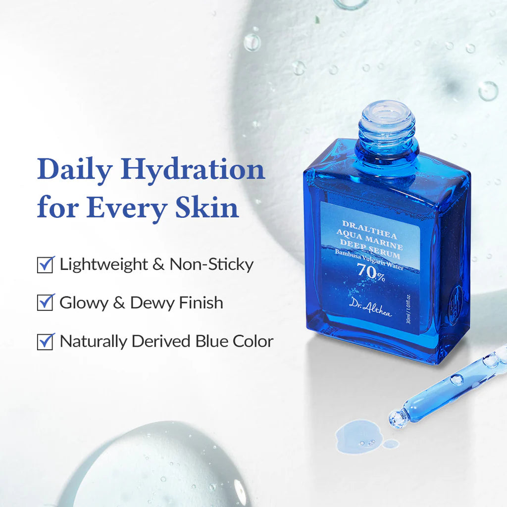 Dr.althea , Aqua Marine Hydration Watery Care Set , full size ( 6 pcs )