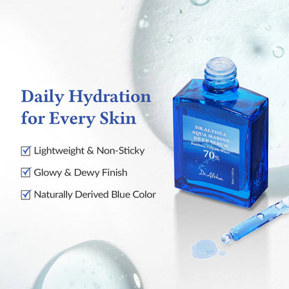 Dr.althea , Aqua Marine Hydration Watery Care Set , full size ( 6 pcs )