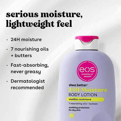 EOS Shea Better™ 24H Moisture Body Lotion Vanilla Cashmere 473ml