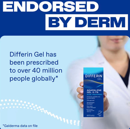 Differin Adapalene Gel 0.1% Acne
Treatment Fragrance Free 15 g