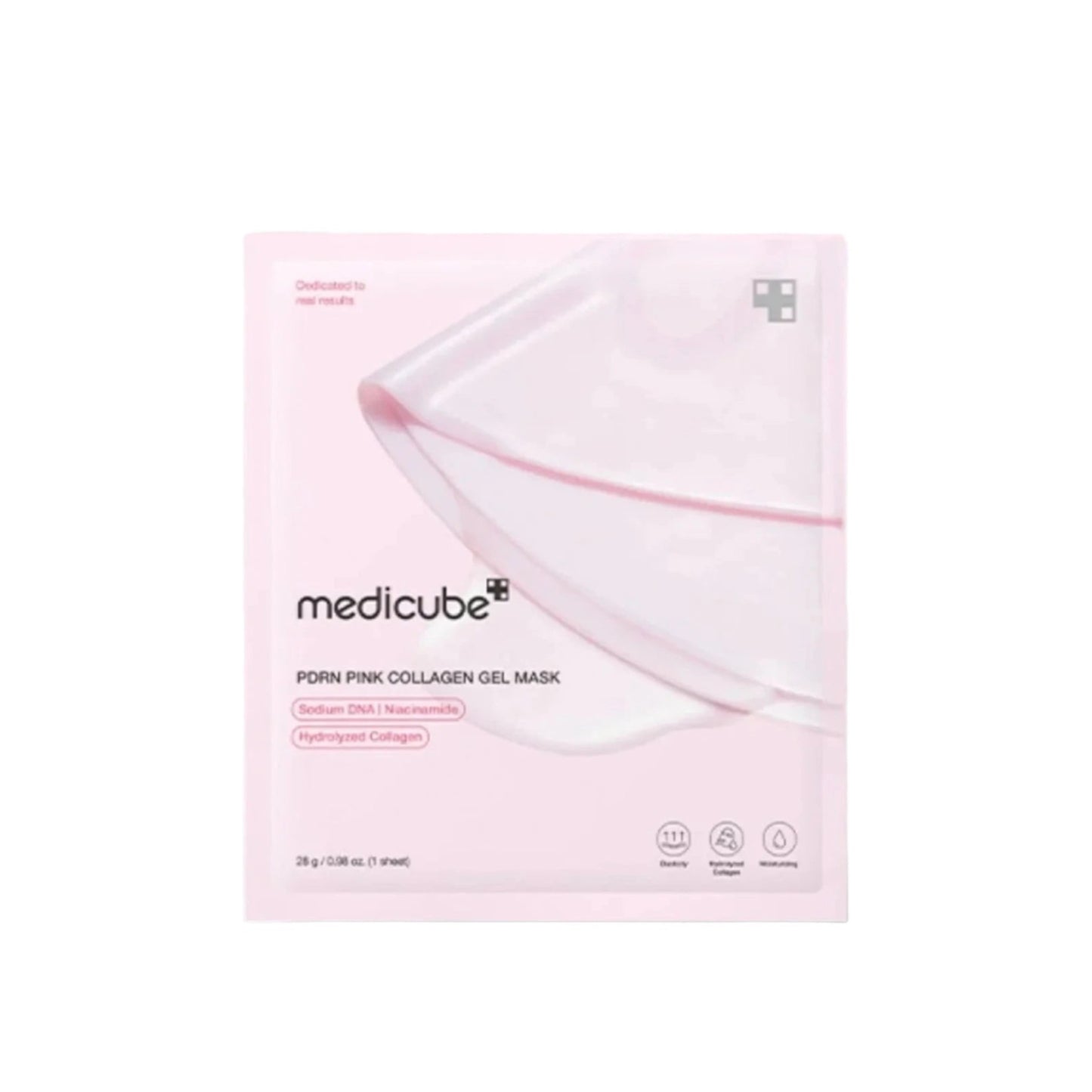 Medicube PDRN Pink Collagen Gel Mask - 4 pack