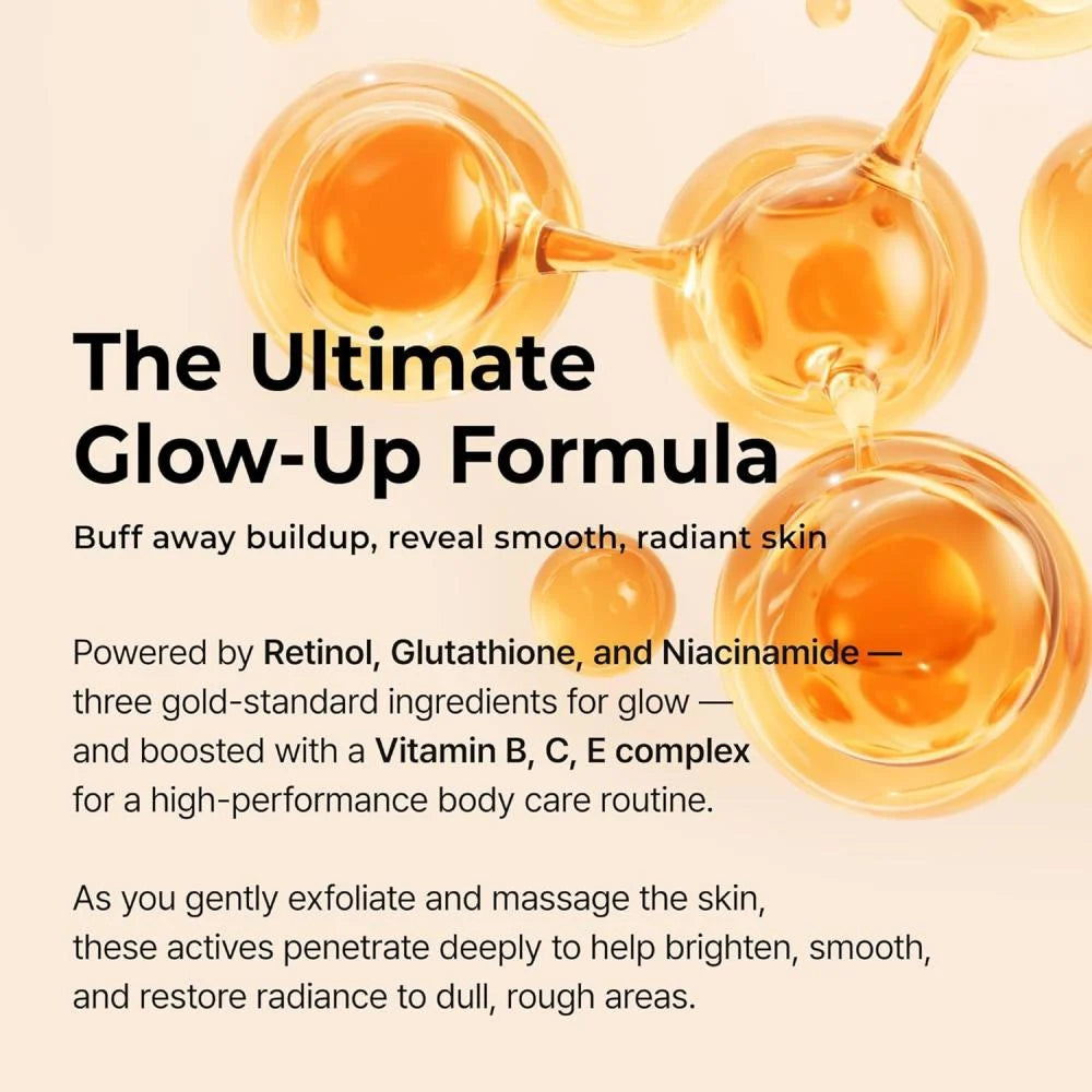 Dr. Melaxin Kojic Acid & Turmeric peeling  Body Scrub Spray 200ml