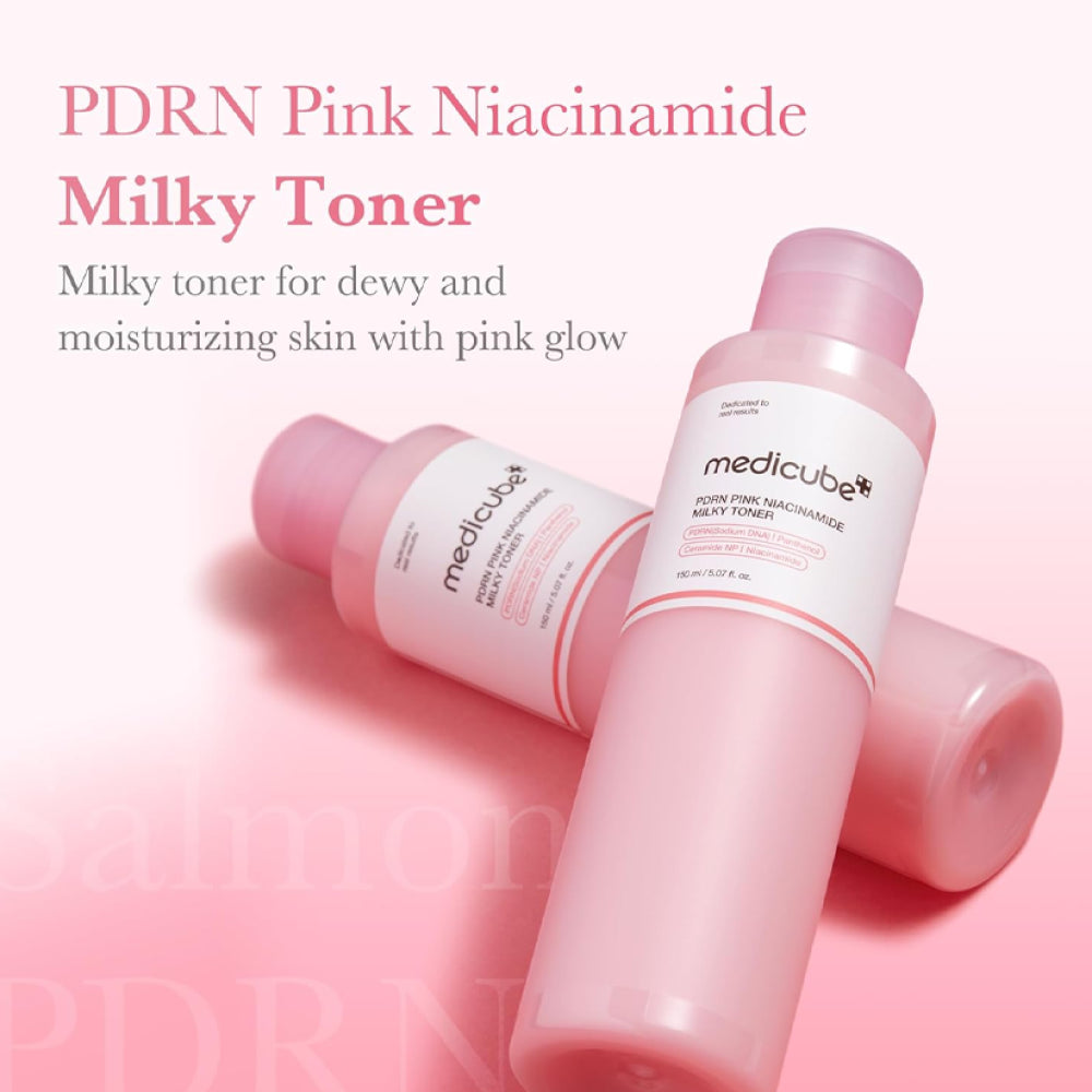 Medicube PDRN Pink Niacinamide Milky Toner 150ml