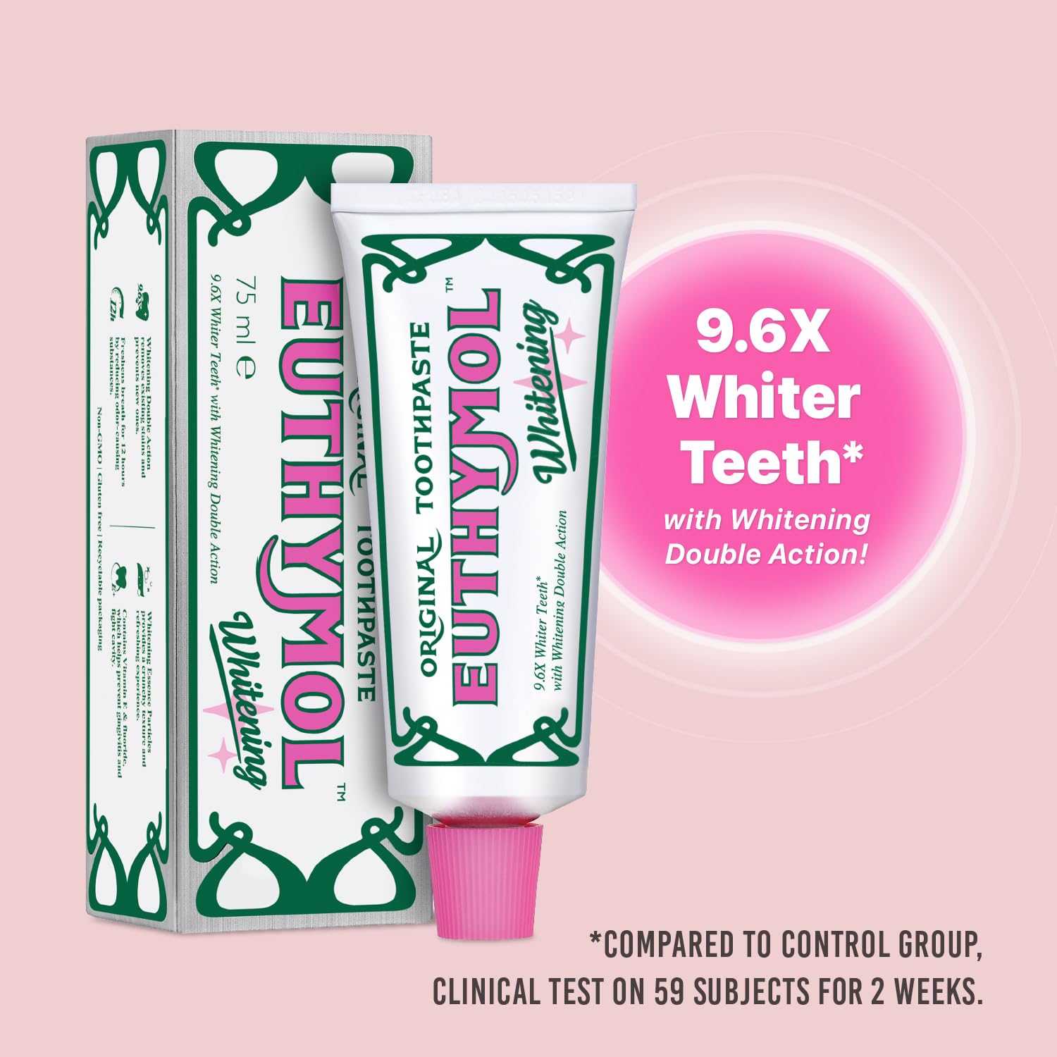 Euthymol Whitening Toothpaste 75ml