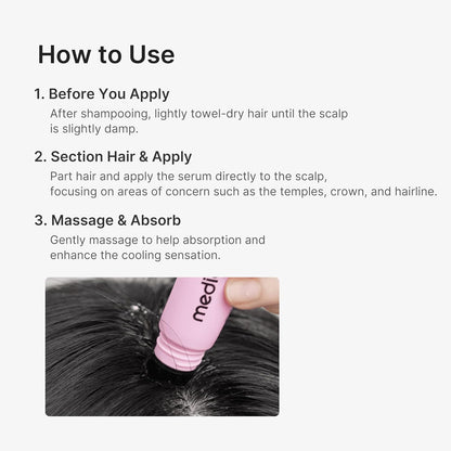 Medicube Rosemary PDRN Full Scalp Care Set of 3 (Shampoo, Conditioner, Scalp serum)