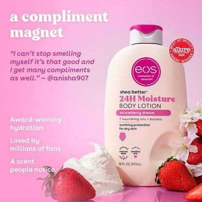 EOS Shea Better™ 24H Moisture Body Lotion Strawberry Dream 473 ml