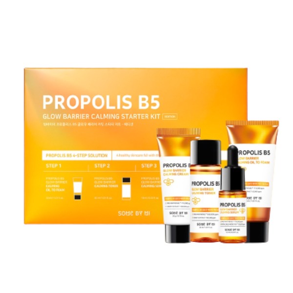 Propolis B5 Glow Barrier Calming Starter Kit ( Travel set )