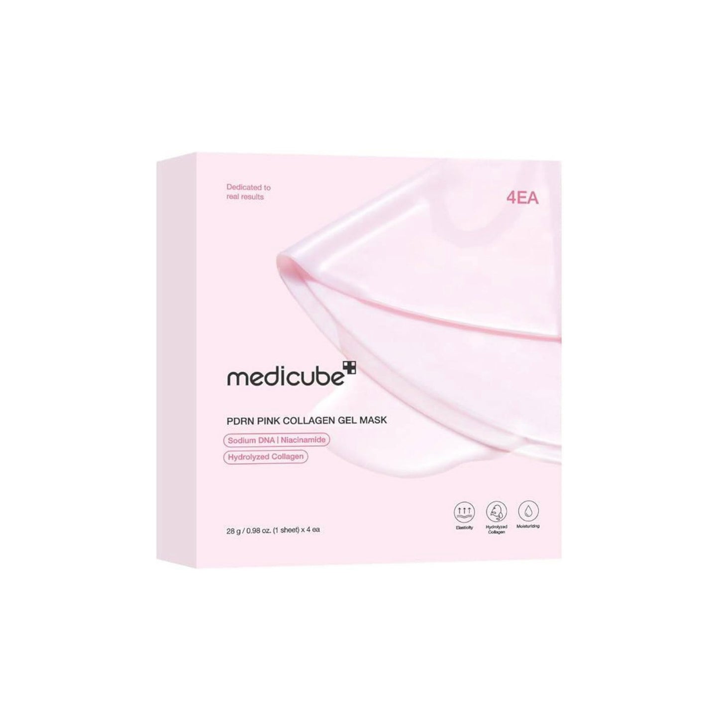 Medicube PDRN Pink Collagen Gel Mask - 4 pack
