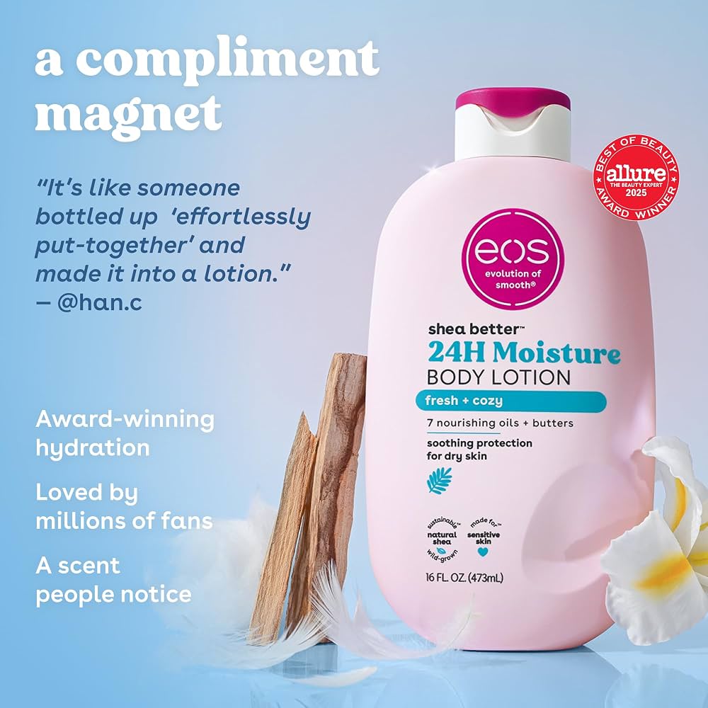 EOS Shea Better™ 24H Moisture Body Lotion Fresh & Cozy 473 ml