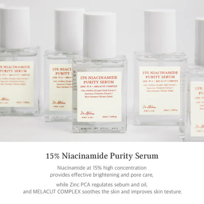 Dr. Althea - 15% Niacinamide  purity serum , 30 ml