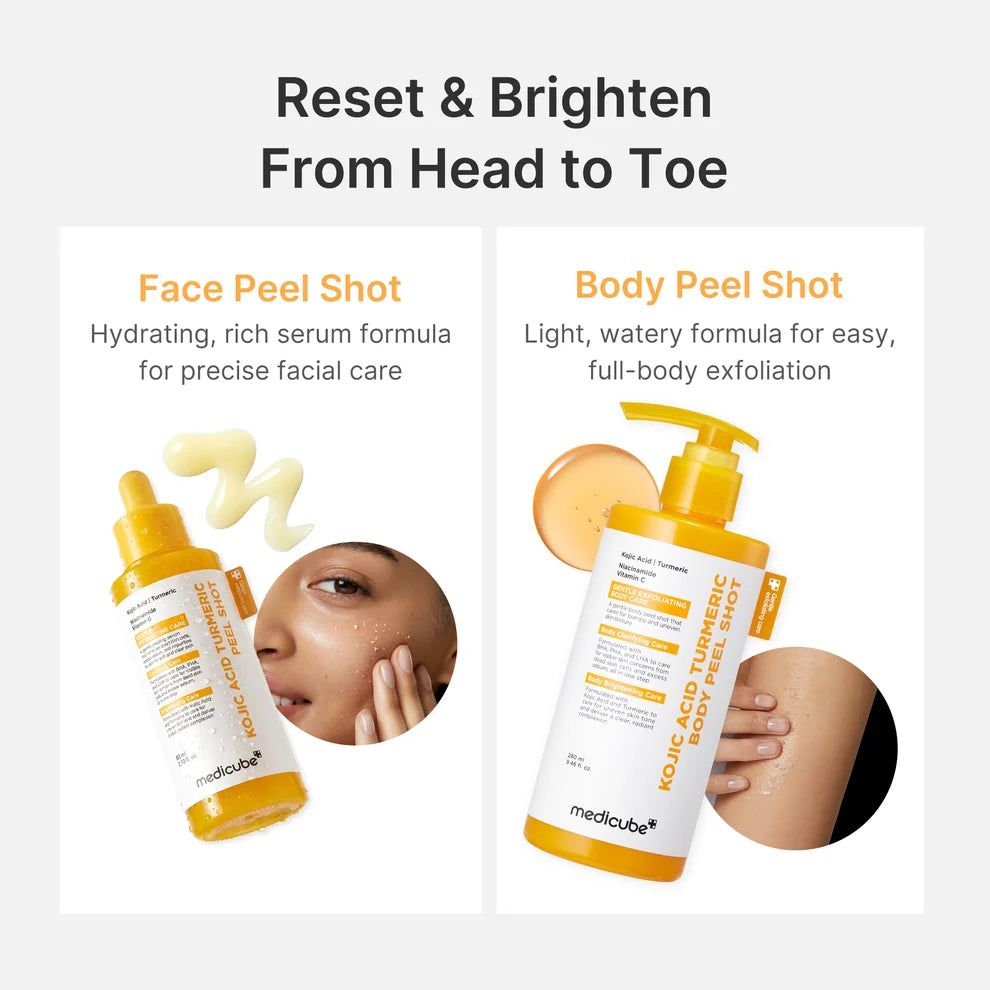 Medicube Peel Shot Kojic Acid & Turmeric Exfoliating Peel 80 ml