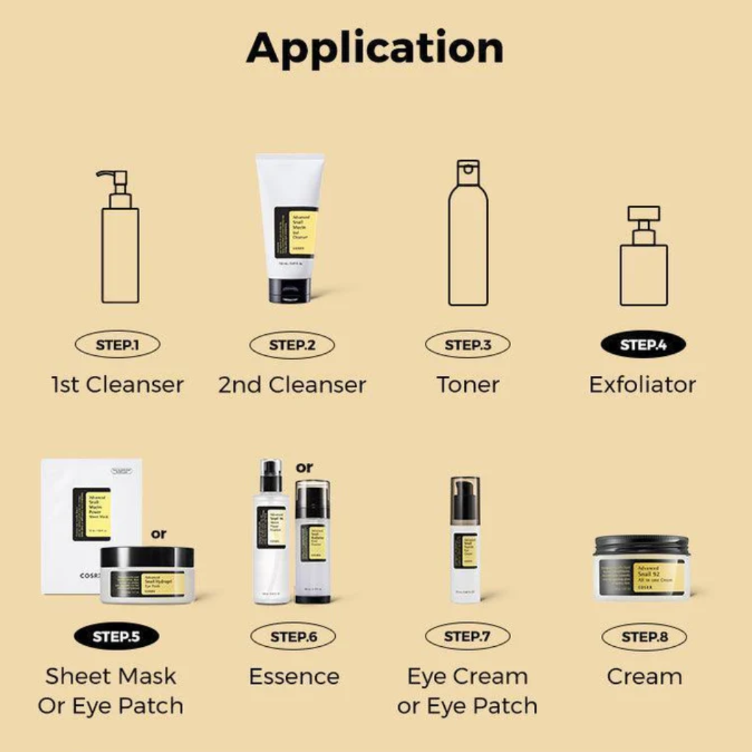 رقعة العين هيدروجيل الحلزون المتقدمة من كوسركس - 60 لصقة