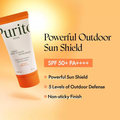 Purito Seoul Daily Soft Touch Sunscreen SPF50 60ml